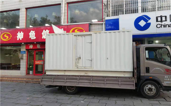 中江出租发电机施工案例